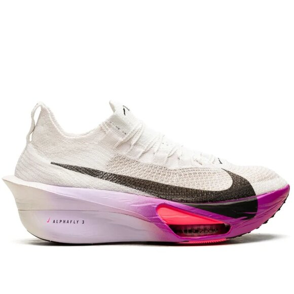 Nike Air Zoom Alphafly NEXT% 3 White Purple Agate pink purple womens 8 - Picture 1 of 2